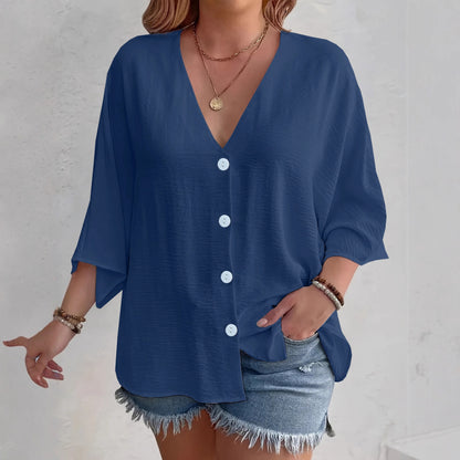 Blouse Oversize Col V