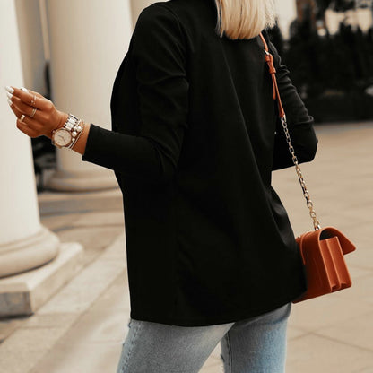 Blazer Col Ouvert Ajusté