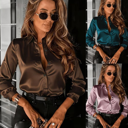 Chemise Satinée Élégance Éloria